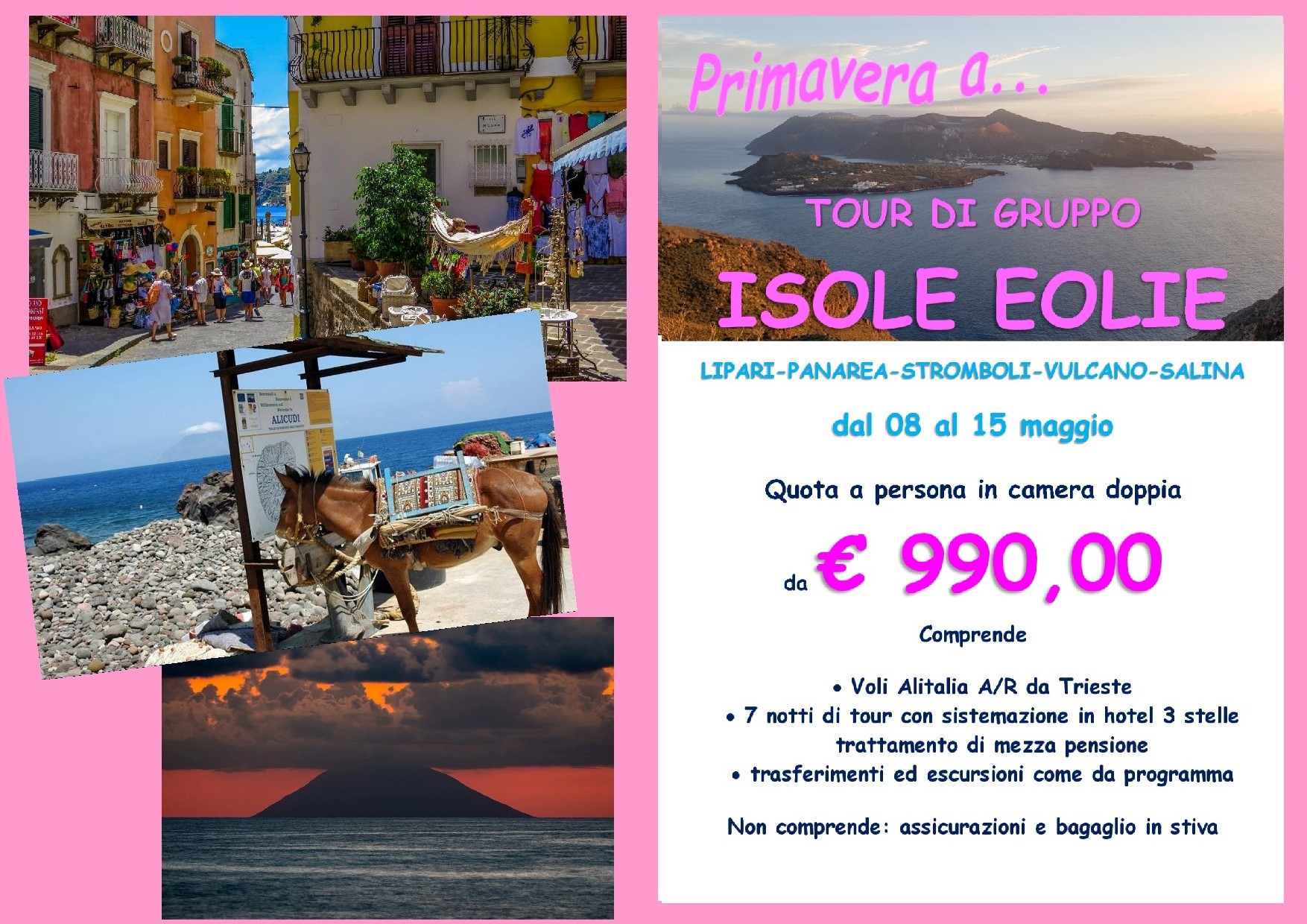 TOUR DELLE ISOLE EOLIE