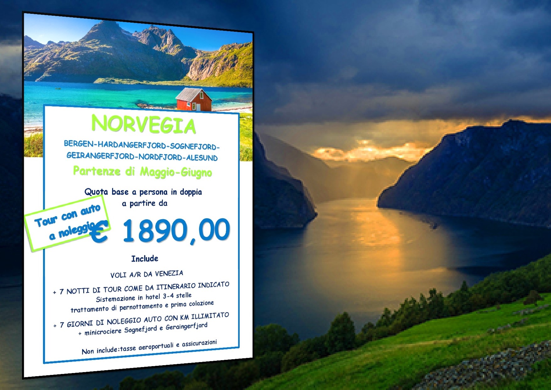 NORVEGIA FLY AND DRIVE ORIZZ
